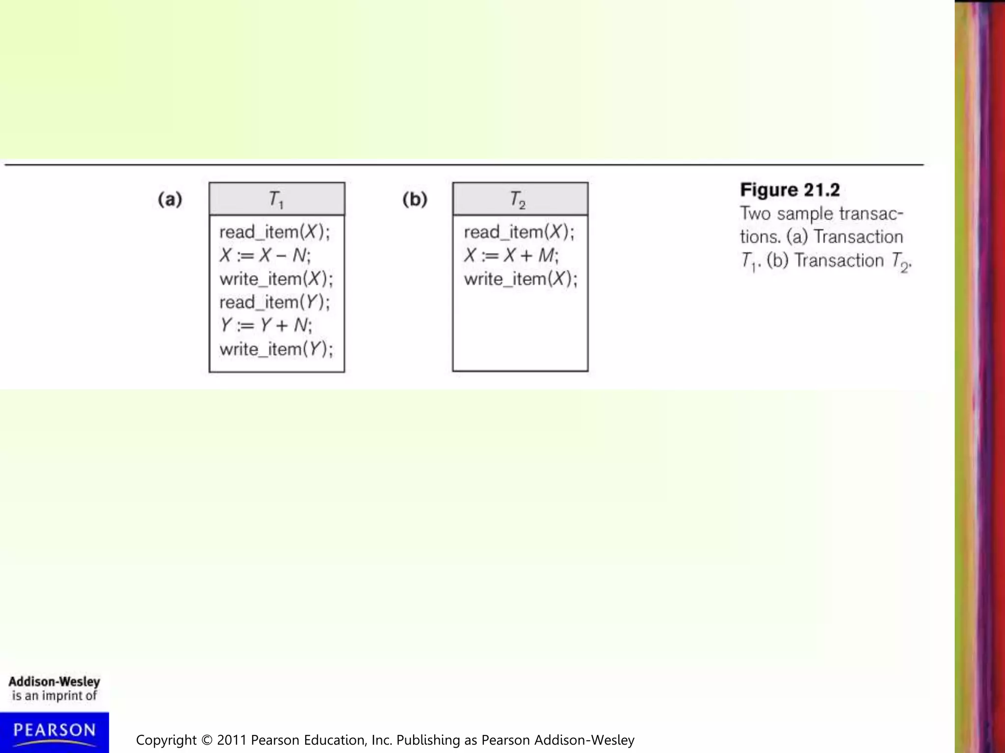 Copyright © 2011 Pearson Education, Inc. Publishing as Pearson Addison-Wesley
 