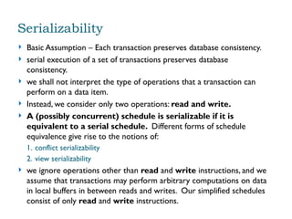 Transactions relational database management system | PPTX