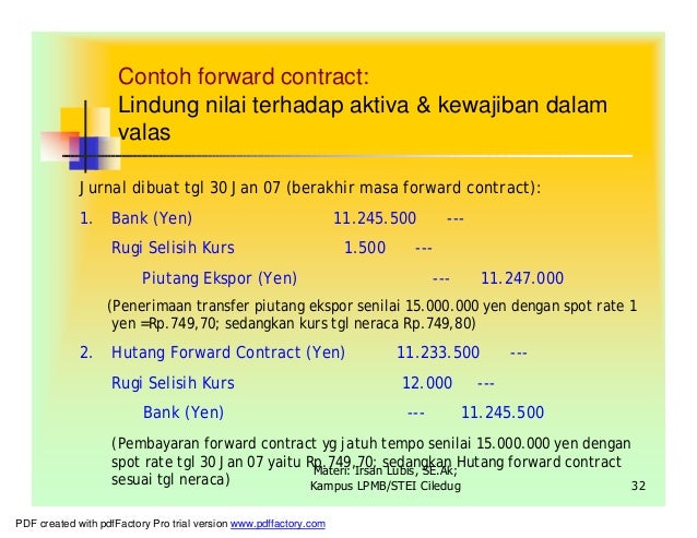 Transaksi Dalam Mata Uang Asing