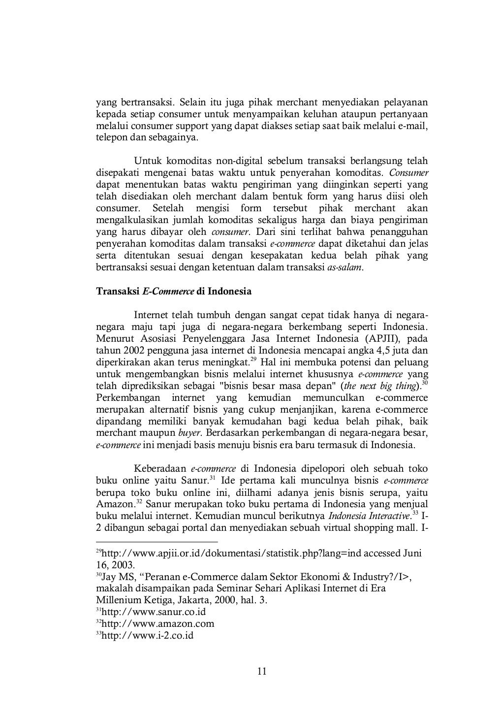 Transaksi bisnis e commerce perspektif islam