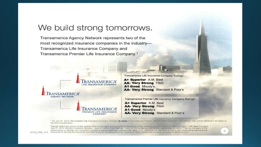 Transamerica Life Insurance, Monumental Life Insurance