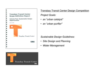 Transbay Presentation Sustainable Silicon Valley | PDF
