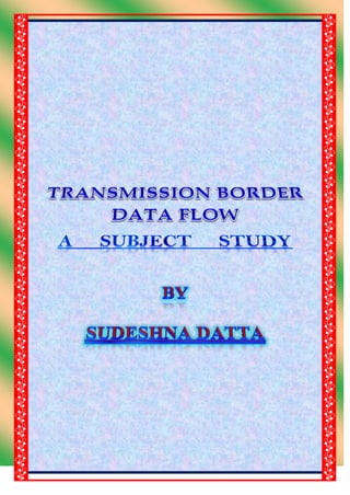 Trans border data flow | PDF