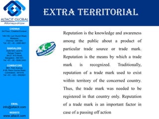 Transborder reputation of trademarks | PPT