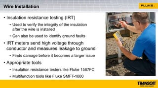 Irt Testing Tools and Techniques for Commissioning and Maintaining PV Systems | PPTX