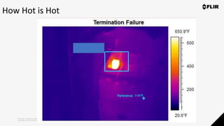 Proprietary - Company Confidential ©2019 FLIR Systems Inc. Information and equipment described herein
may require US Government authorization for export purposes. Diversion contrary to US law is prohibited.
How Hot is Hot
 
