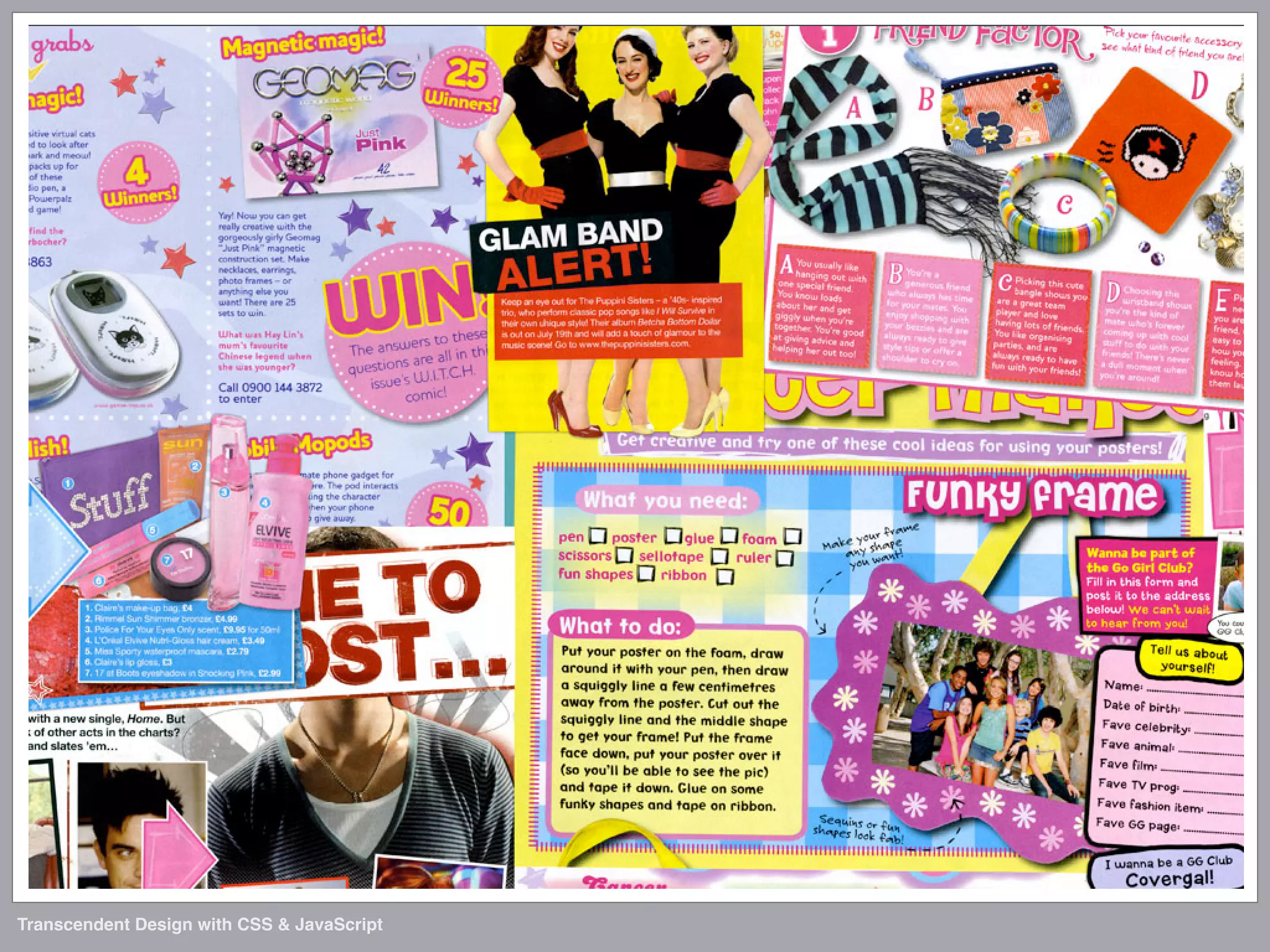 Transcendent Design with CSS & JavaScript (Web Directions North '07)