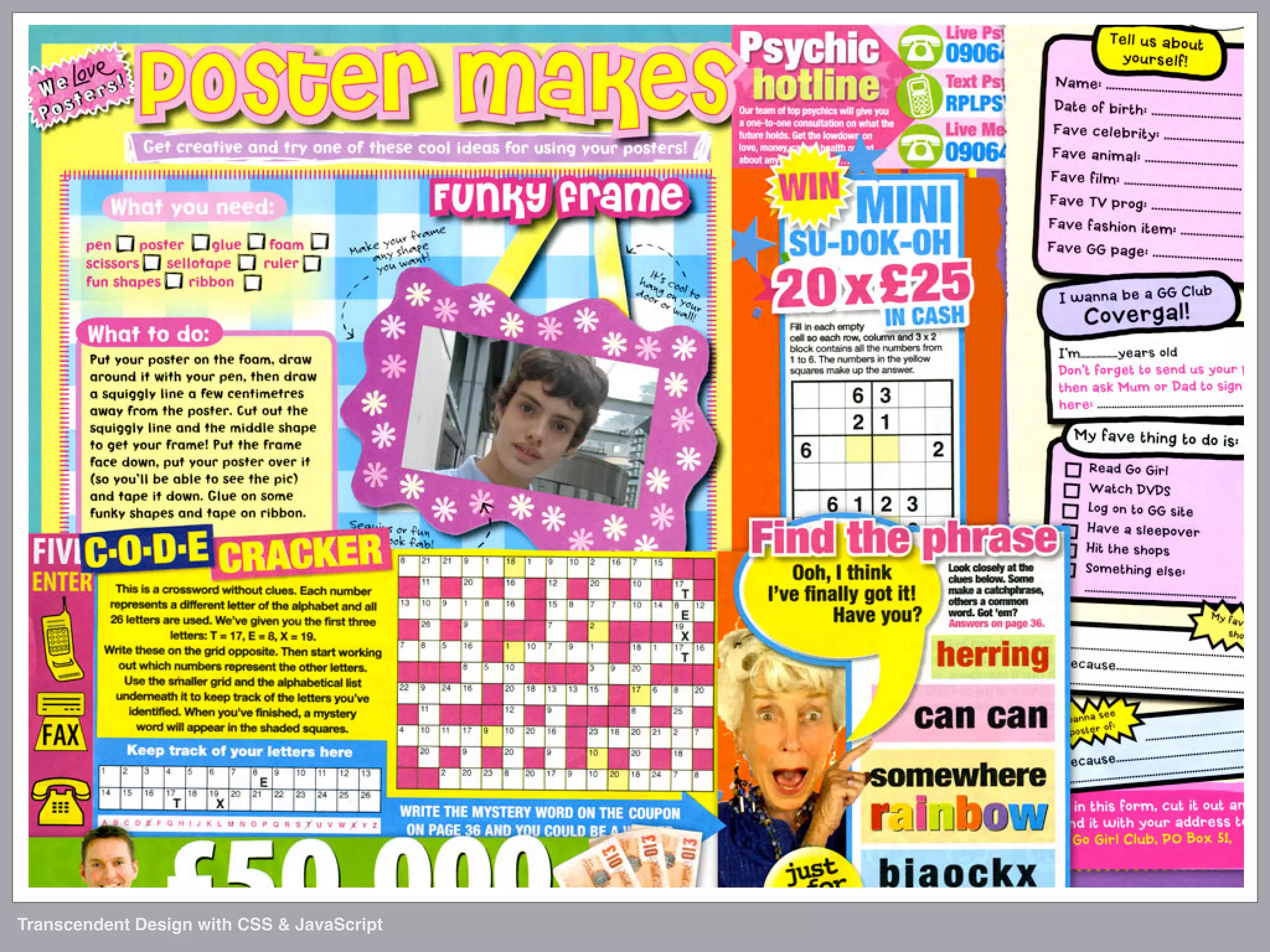 Transcendent Design with CSS & JavaScript (Web Directions North '07)