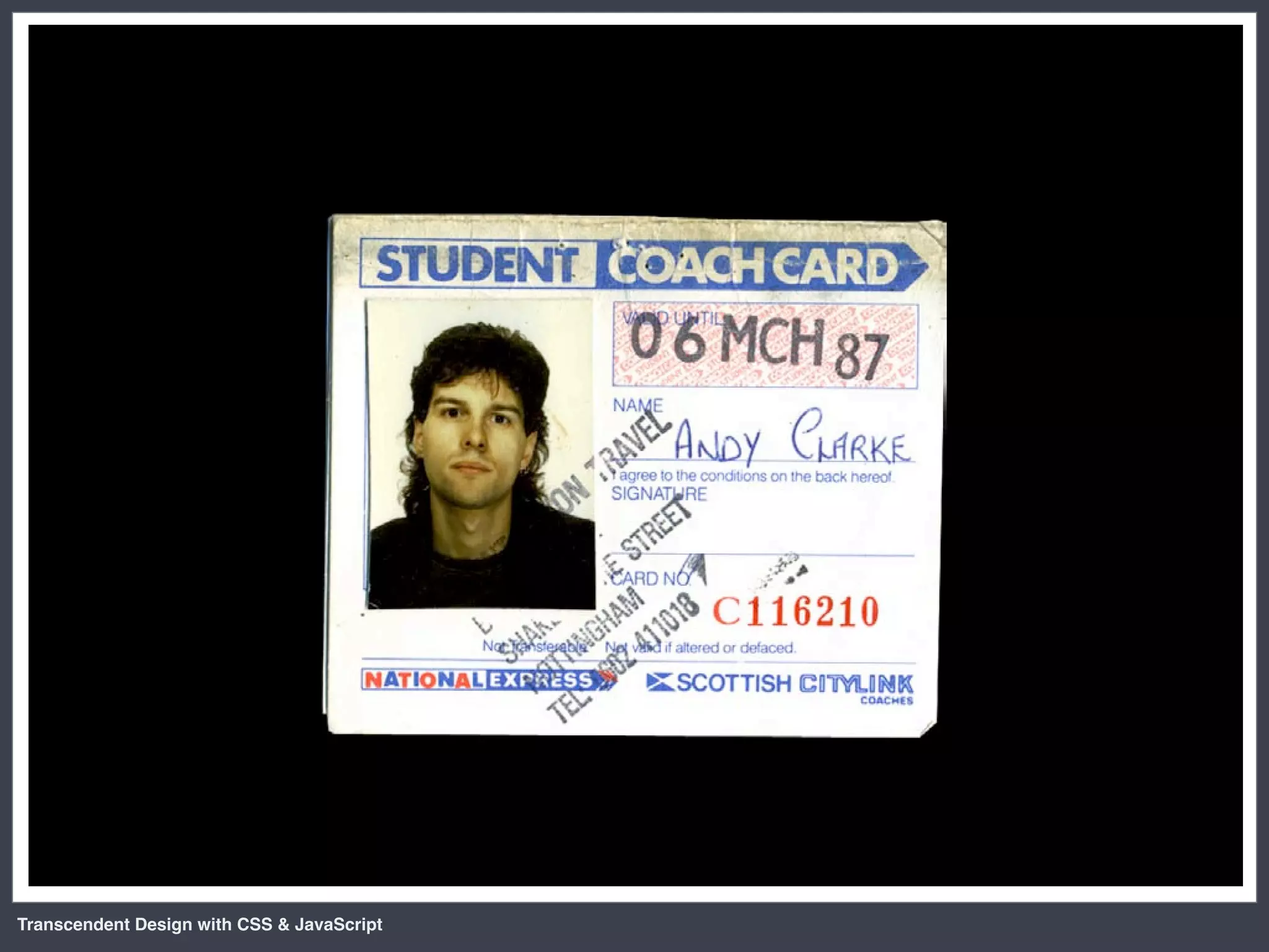 Transcendent Design with CSS & JavaScript (Web Directions North '07)