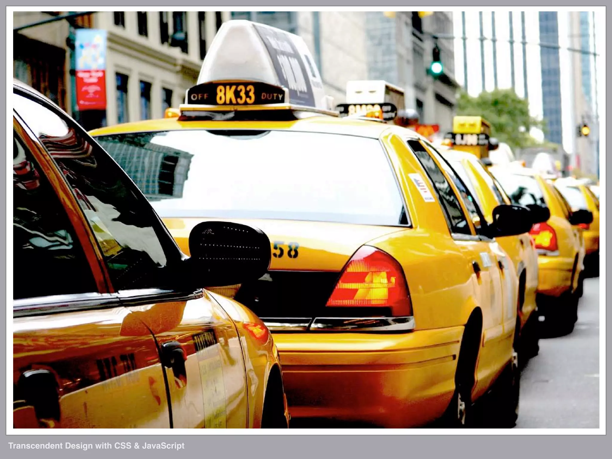 Transcendent Design with CSS & JavaScript (Web Directions North '07)