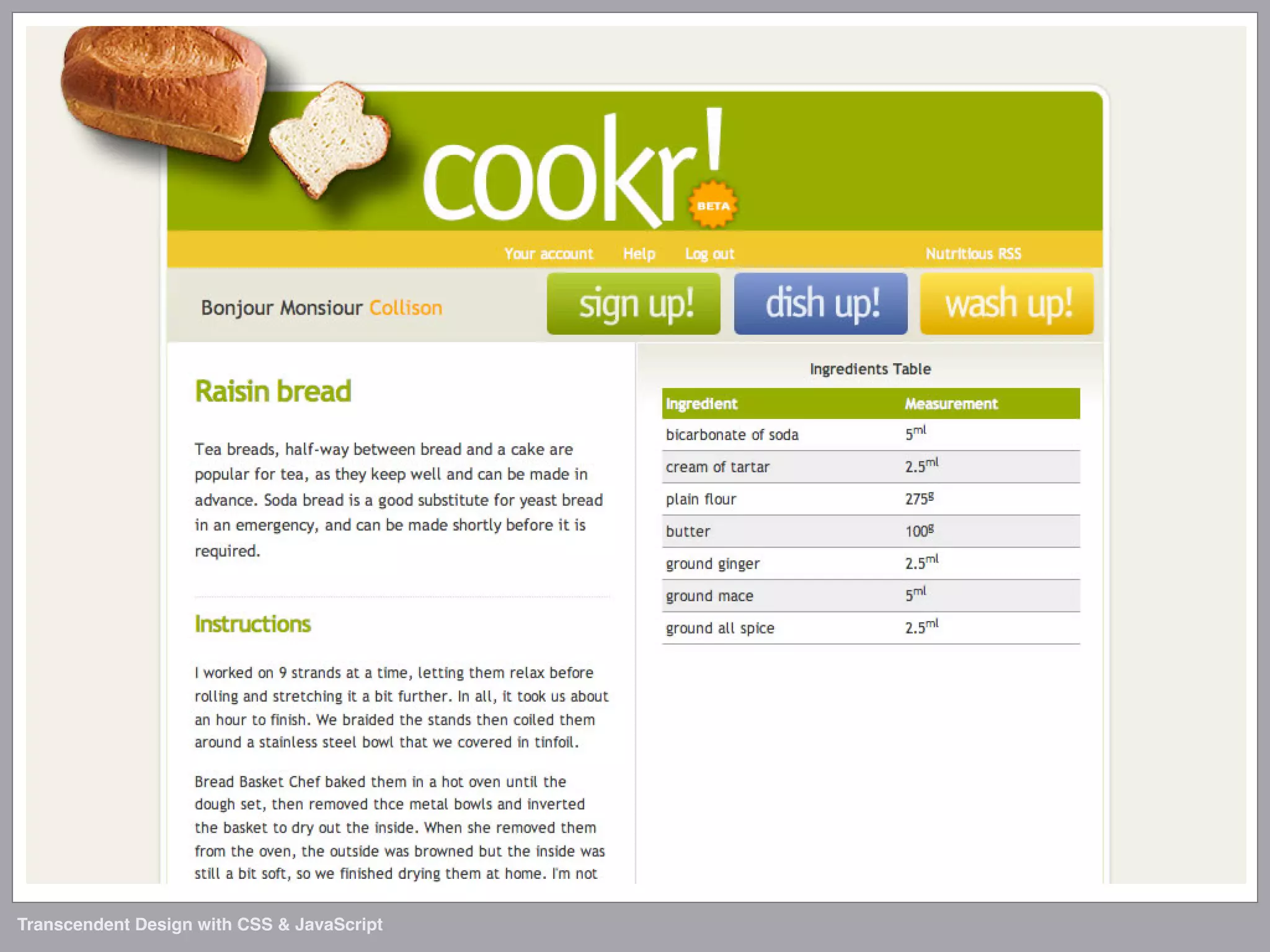 Transcendent Design with CSS & JavaScript (Web Directions North '07)