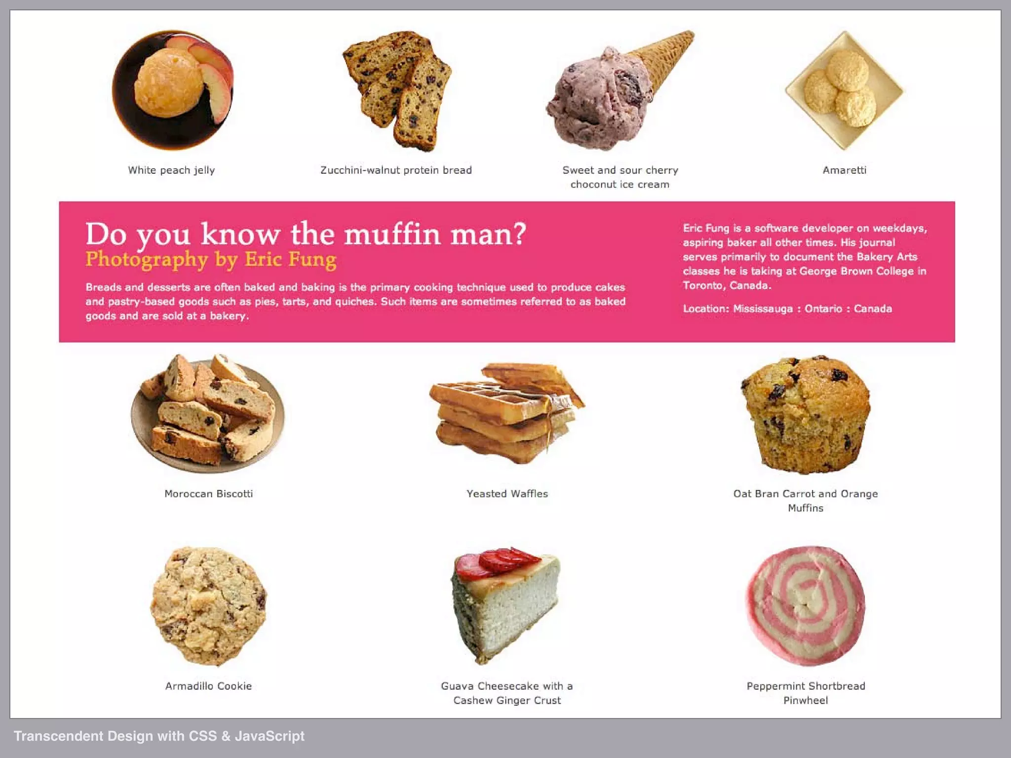 Transcendent Design with CSS & JavaScript (Web Directions North '07)