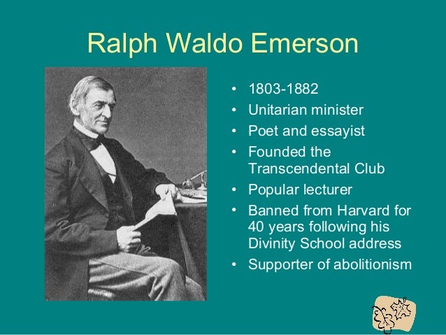 Thesis statement for nature by ralph waldo emerson