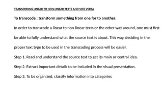 Effective Transcoding Techniques: Transforming Linear and Non-Linear ...