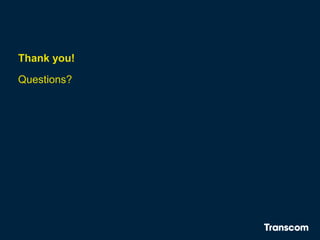 Thank you!
Questions?
 