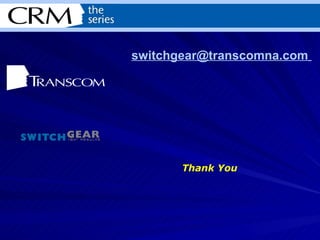 Thank You [email_address]   