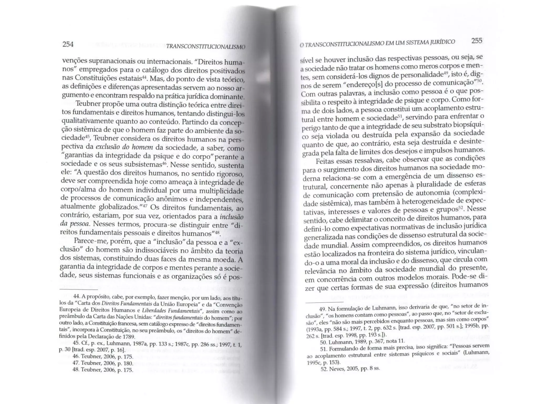 Transconstitucionalismo