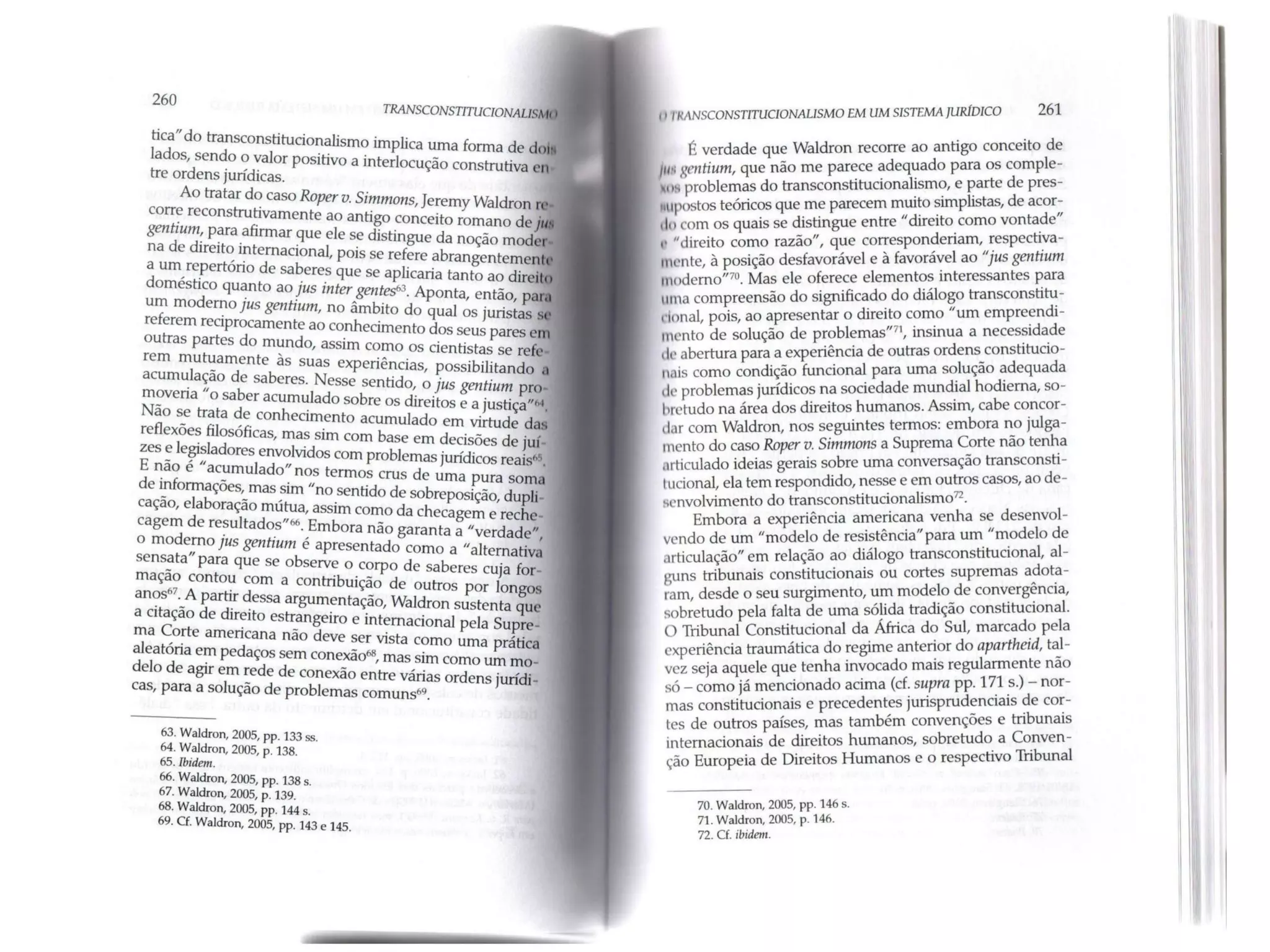 Transconstitucionalismo