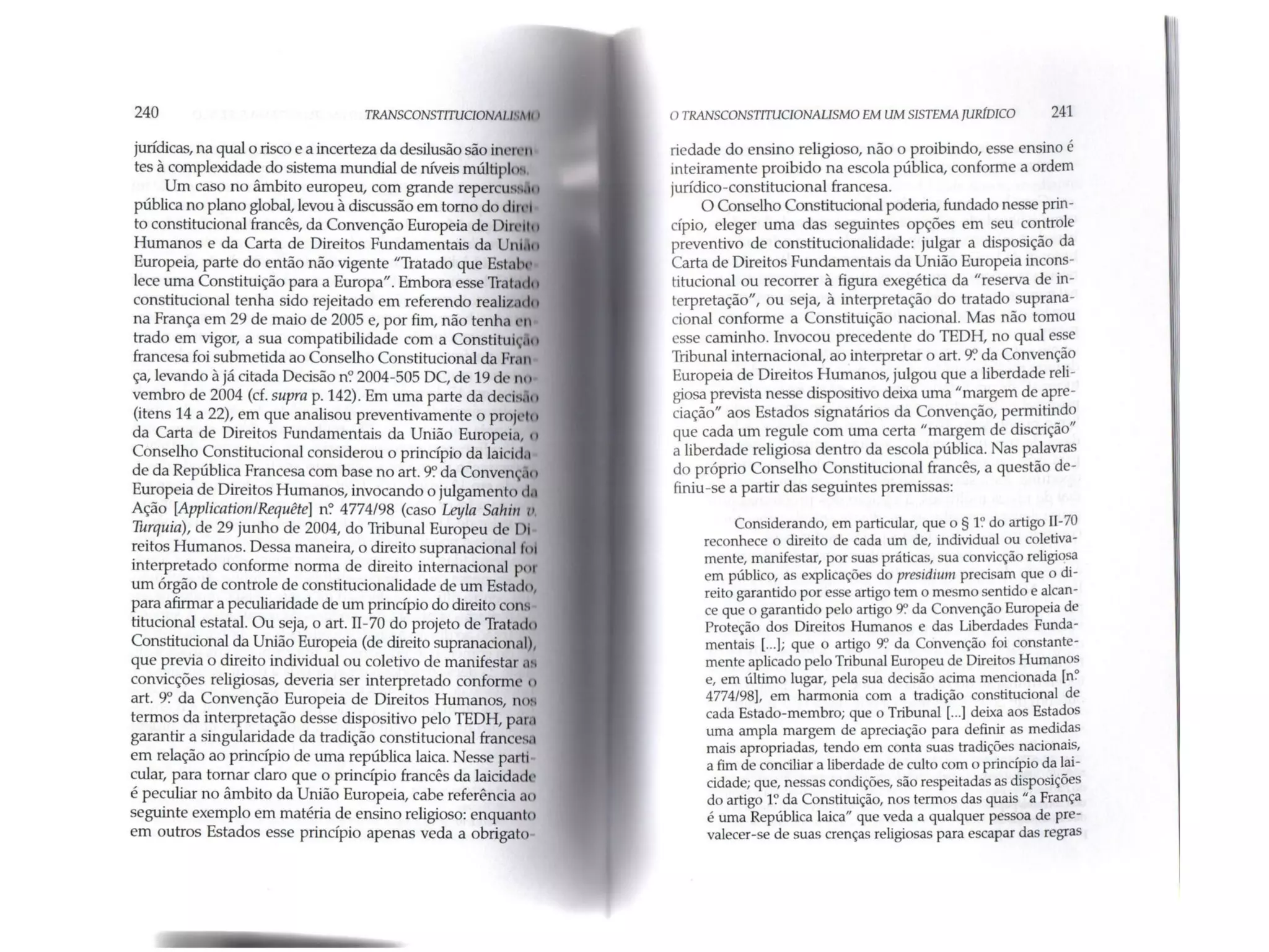 Transconstitucionalismo