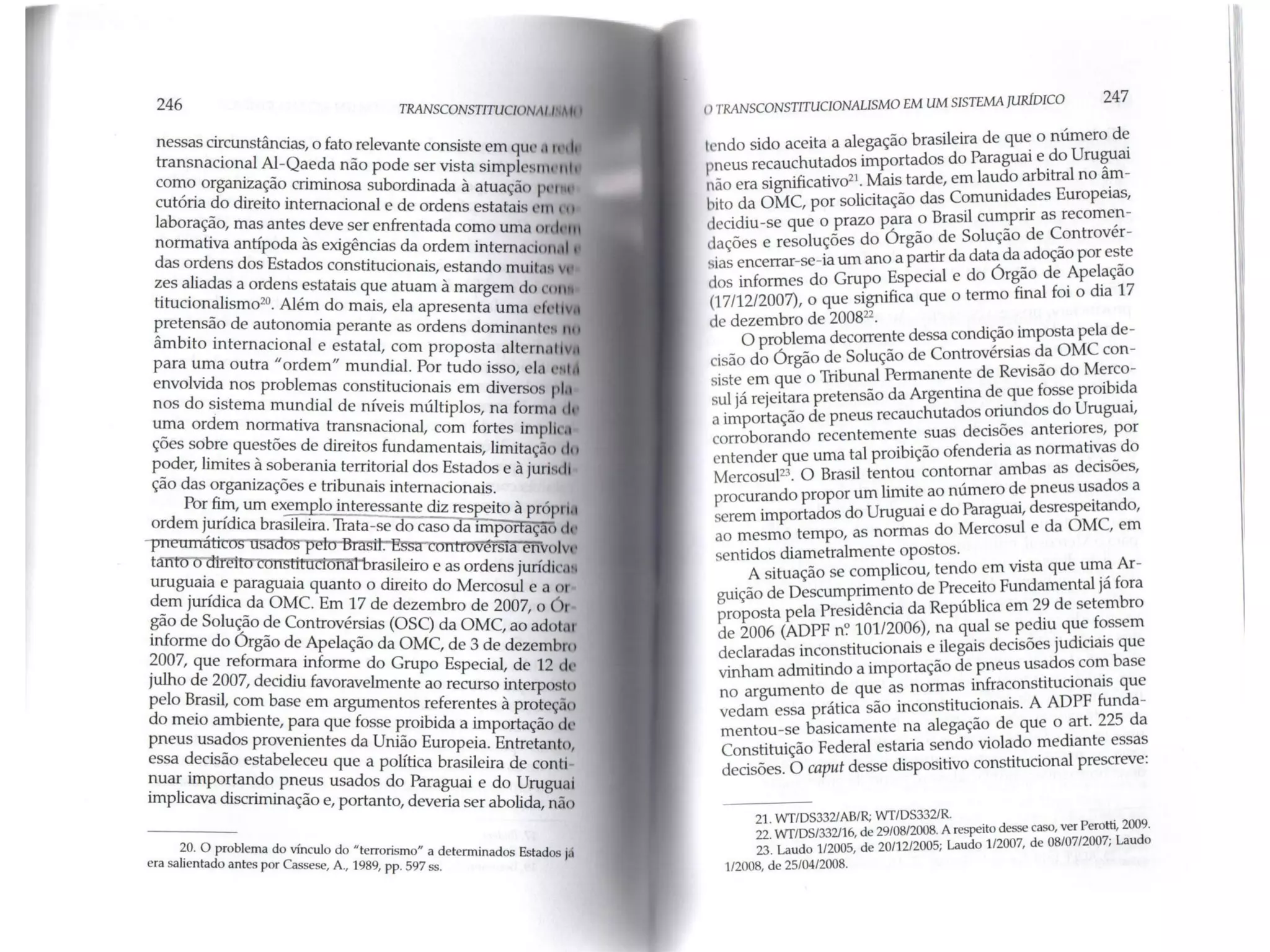 Transconstitucionalismo