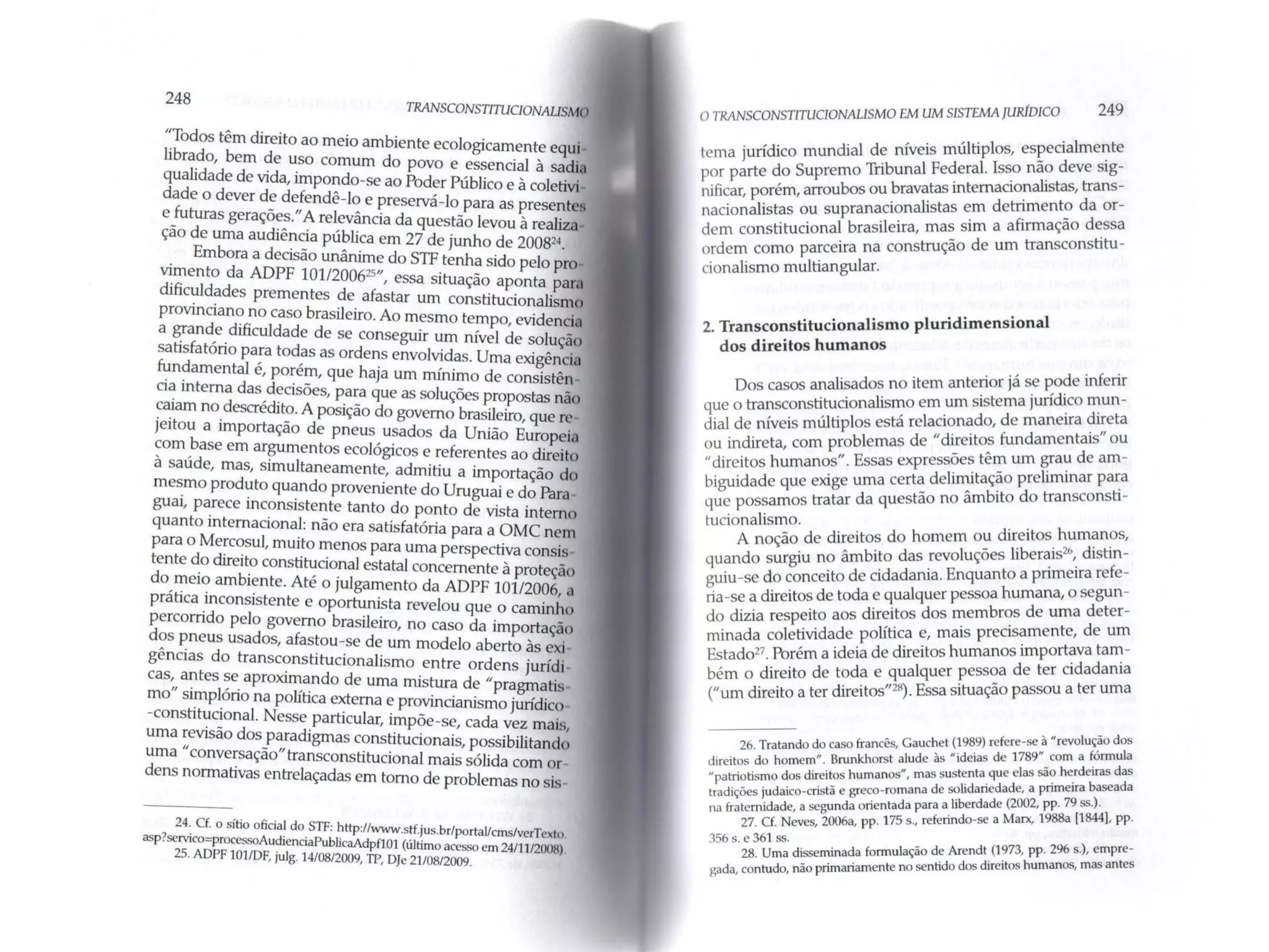 Transconstitucionalismo