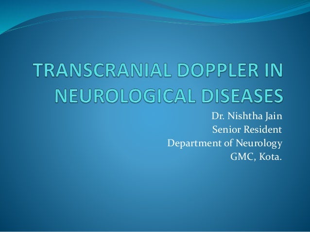 transcranial doppler course transcranial doppler course