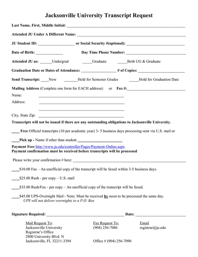 Transcript%20 request%20form%20fillin | PDF