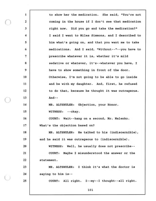 Transcript divorce hearing volume ii part 1