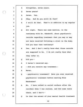 Transcript divorce hearing volume ii part 1