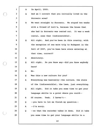 Transcript divorce hearing volume ii part 1