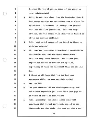 Transcript divorce hearing volume ii part 1
