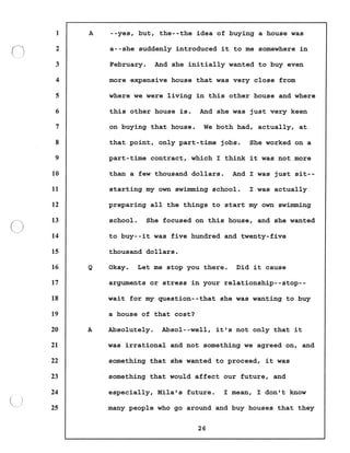 Transcript divorce hearing volume ii part 1