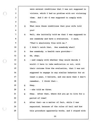 Transcript divorce hearing volume ii part 1