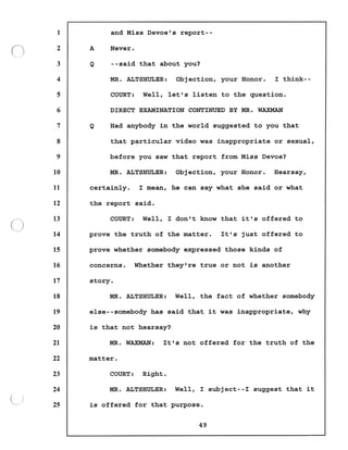 Transcript divorce hearing volume ii part 1