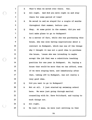 Transcript divorce hearing volume ii part 1