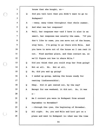 Transcript divorce hearing volume ii part 1