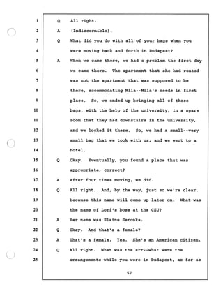 Transcript divorce hearing volume ii part 1