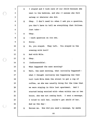 Transcript divorce hearing volume ii part 1