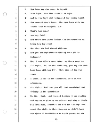 Transcript divorce hearing volume ii part 1