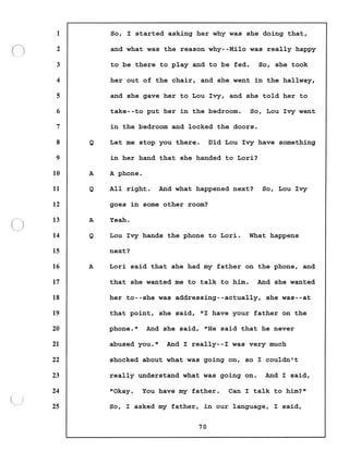 Transcript divorce hearing volume ii part 1
