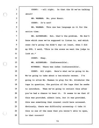Transcript divorce hearing volume ii part 1