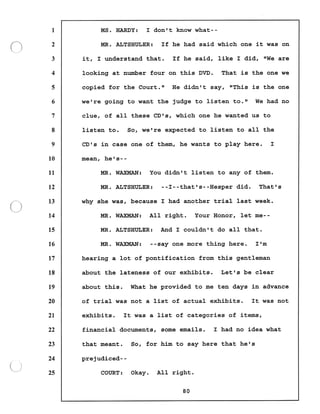 Transcript divorce hearing volume ii part 1