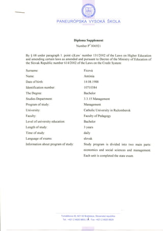 Transcript of Bachelor Degree | PDF