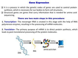 Transcriptional and Post-transcriptional Regulation of Gene Expression.pptx