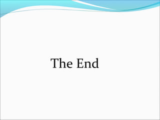The End
 