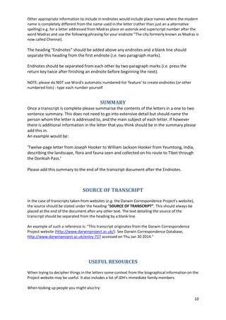 Transcription protocol v.1.2 | PDF