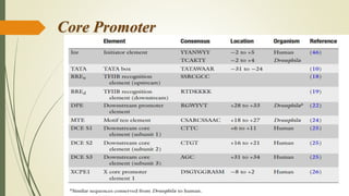 Transcription regulatory elements | PPTX