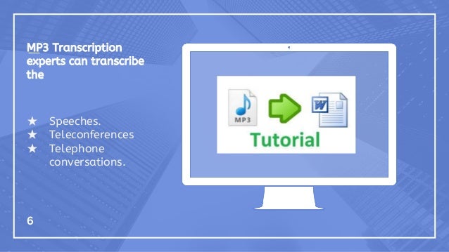 transcribe mp3 to text