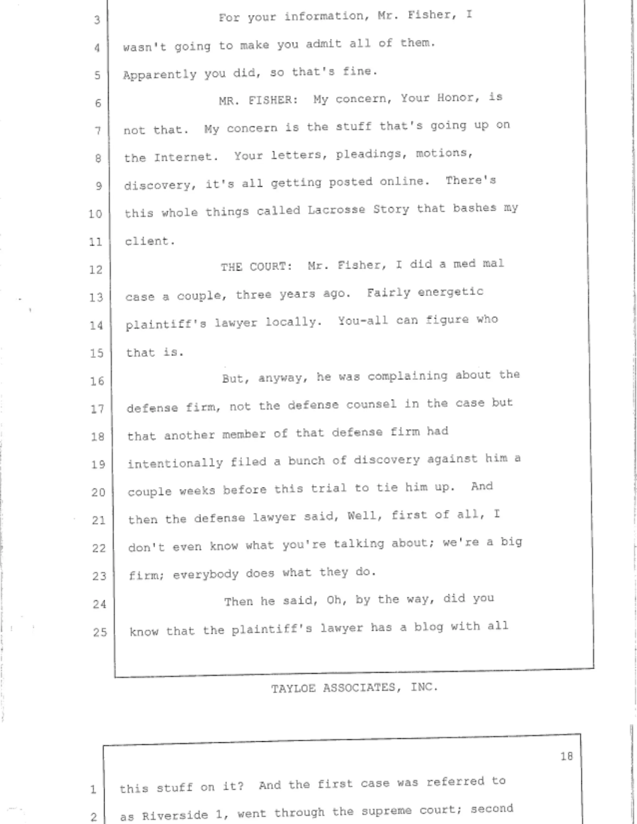 Transcript of proceedings 10 21 2014