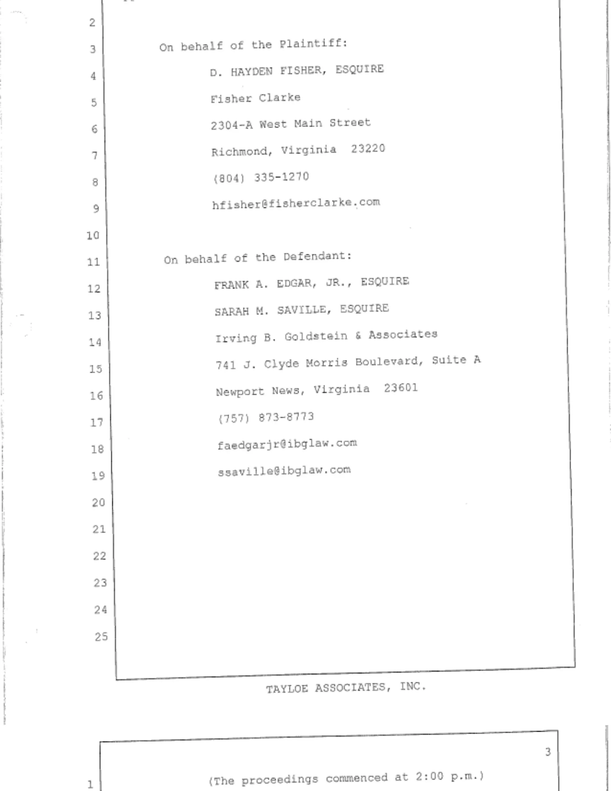 Transcript of proceedings 10 21 2014